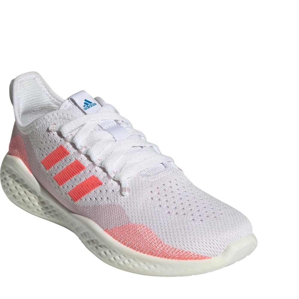 NWT! New in box! adidas Fluidflow 2.0 Athletic Sneaker 7.5 ALMOST PINK White